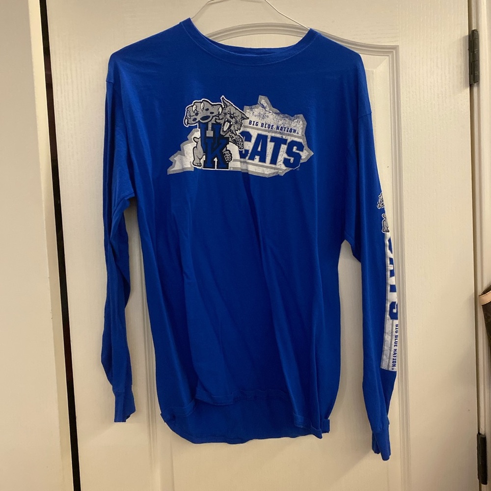 blue UK cats long sleeve